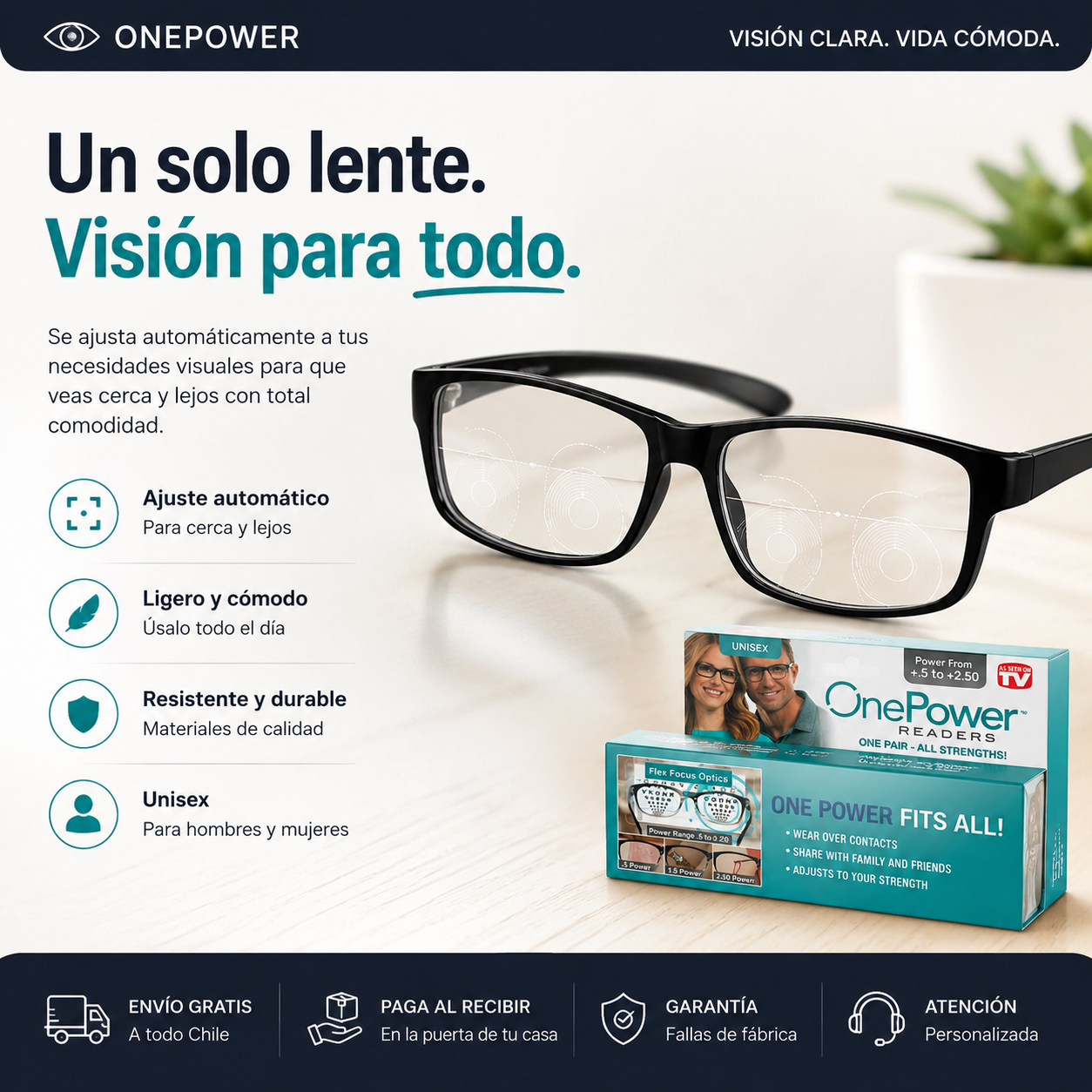 Recupera la comodidad de leer sin esfuerzo